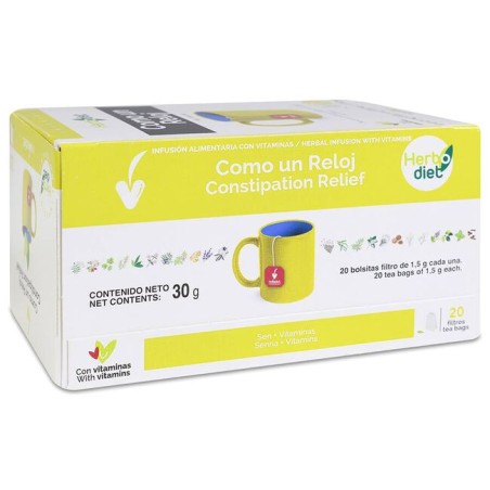 Infusión como un reloj 20 sobres ( Herbodiet )