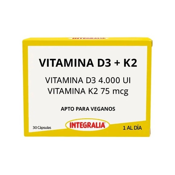 Vitamina D3 + K2 30 cap ( Integralia )