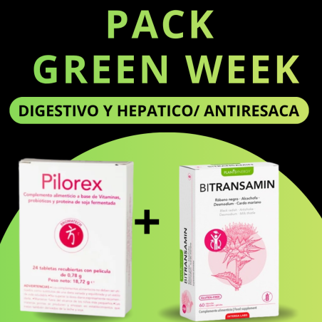 Pack pilorex 24 comp ( Bromatech ) + Bitransamin 60 cap ( Intersa )