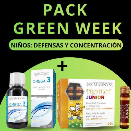 Pack Protect junior 20 amp + Omega 3 125 ml ( Marnys )