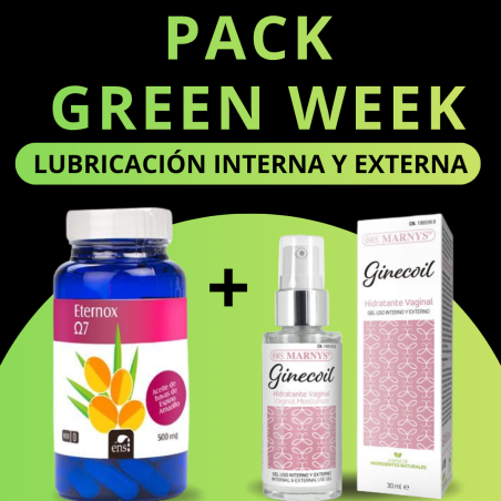 Pack eternox omega 7 100 perlas ( ENS ) + Ginecoil 30 ml ( Marnys )