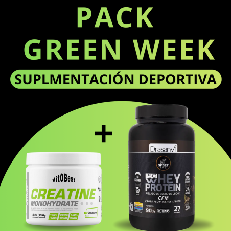 PACK CREATINA 200G (Vitobest) + PROTEINA 800G (Drasanvi)
