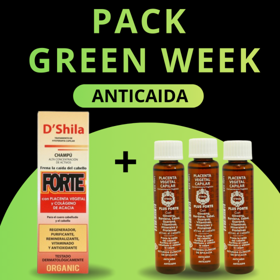 Pack champú forte caída del...