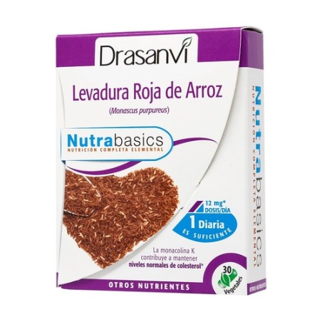 LEVADURA ROJA DE ARROZ 30 CAPS. DRASANVI