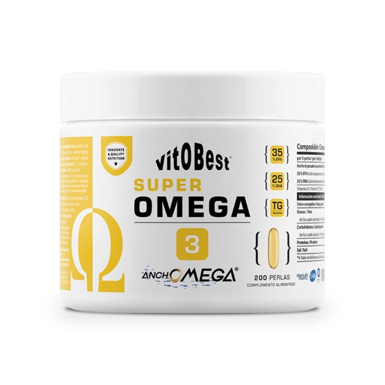 Super omega 3 anchomega 200 perlas ( Vitobest )