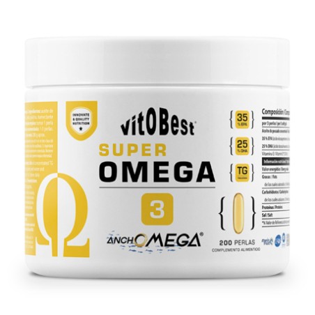 Super omega 3 anchomega 200 perlas ( Vitobest )